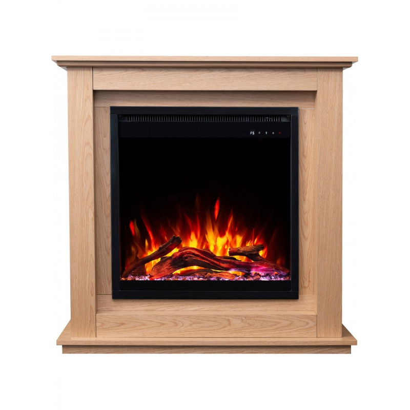 Каминокомплект AFLAMO SUND Дуб + 3D 60x60