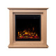 Каминокомплект AFLAMO SUND Дуб + 3D 60x60