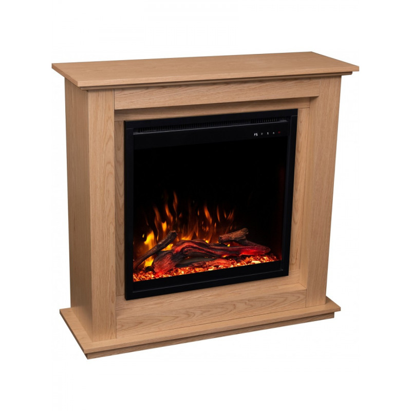 Каминокомплект AFLAMO SUND Дуб + 3D 60x60