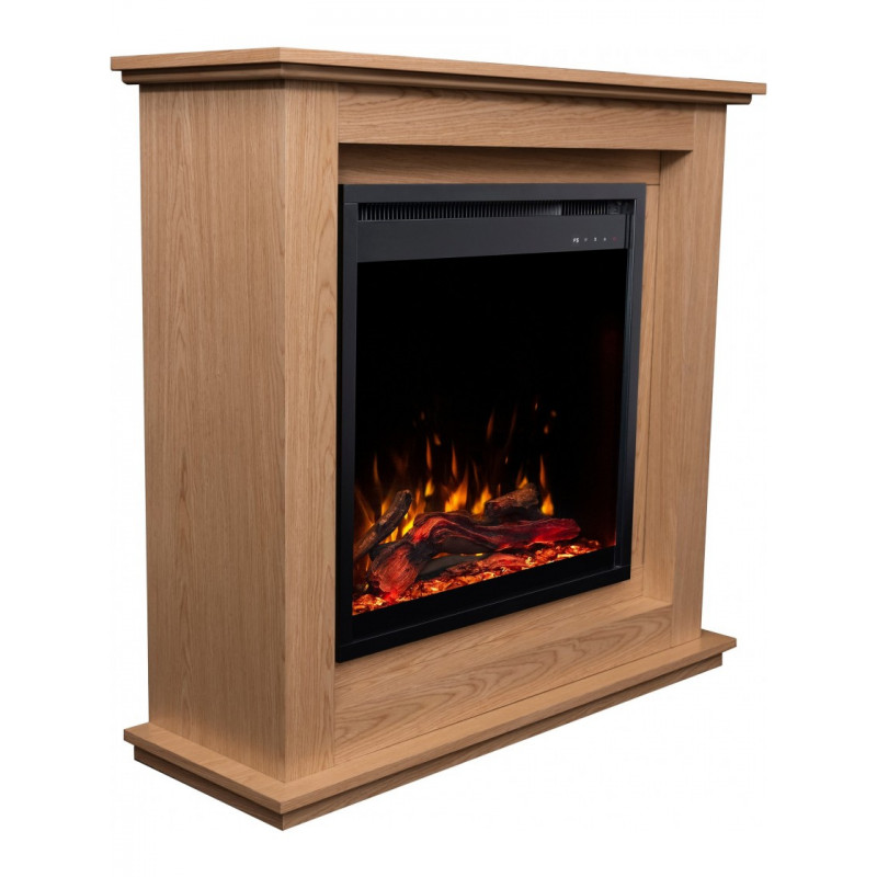 Каминокомплект AFLAMO SUND Дуб + 3D 60x60
