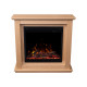 Каминокомплект AFLAMO SUND Дуб + 3D 60x60