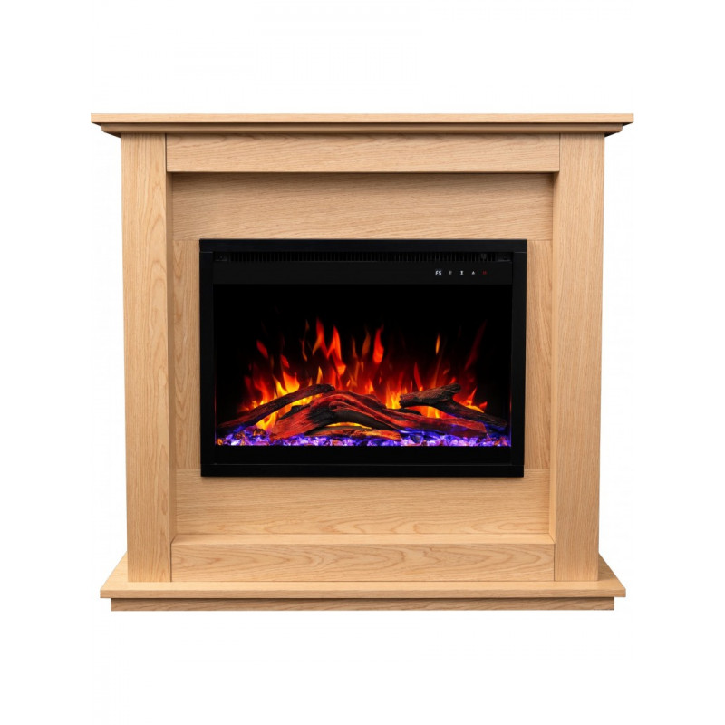 Каминокомплект AFLAMO SUND Дуб + 3D 60x60
