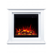 Каминокомплект AFLAMO SUND Белый + 3D 60x60