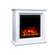 Каминокомплект AFLAMO SUND Белый + 3D 60x60