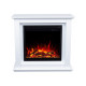 Каминокомплект AFLAMO SUND Белый + 3D 60x60