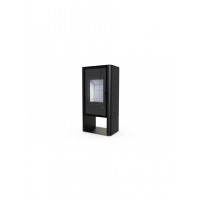 Стальная печь Defro Home SOLUM LOG Черный