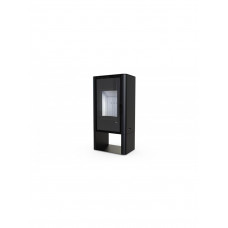 Стальная печь Defro Home SOLUM LOG Черный