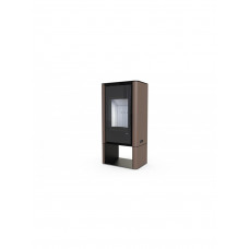 Стальная печь Defro Home SOLUM LOG Коричневый