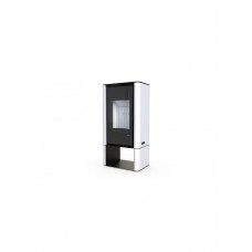 Стальная печь Defro Home SOLUM LOG Белый