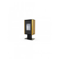 Сталева піч Defro Home SOLUM TOP Золотий