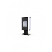 Сталева піч Defro Home SOLUM TOP Білий