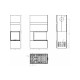 Камінна топка Hitze TRINITY TRI54X80X53 TRI BOX