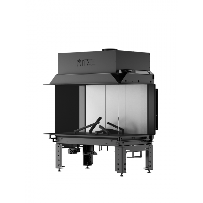 Каминная топка Hitze TRINITY TRI80X35X53