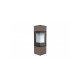 Стальная печь Defro Home QUADROOM LONG Коричневый