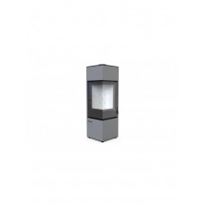 Стальная печь Defro Home QUADROOM LONG Серый