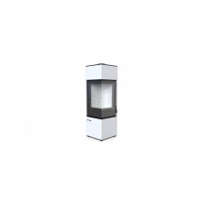 Стальная печь Defro Home QUADROOM LONG Белый