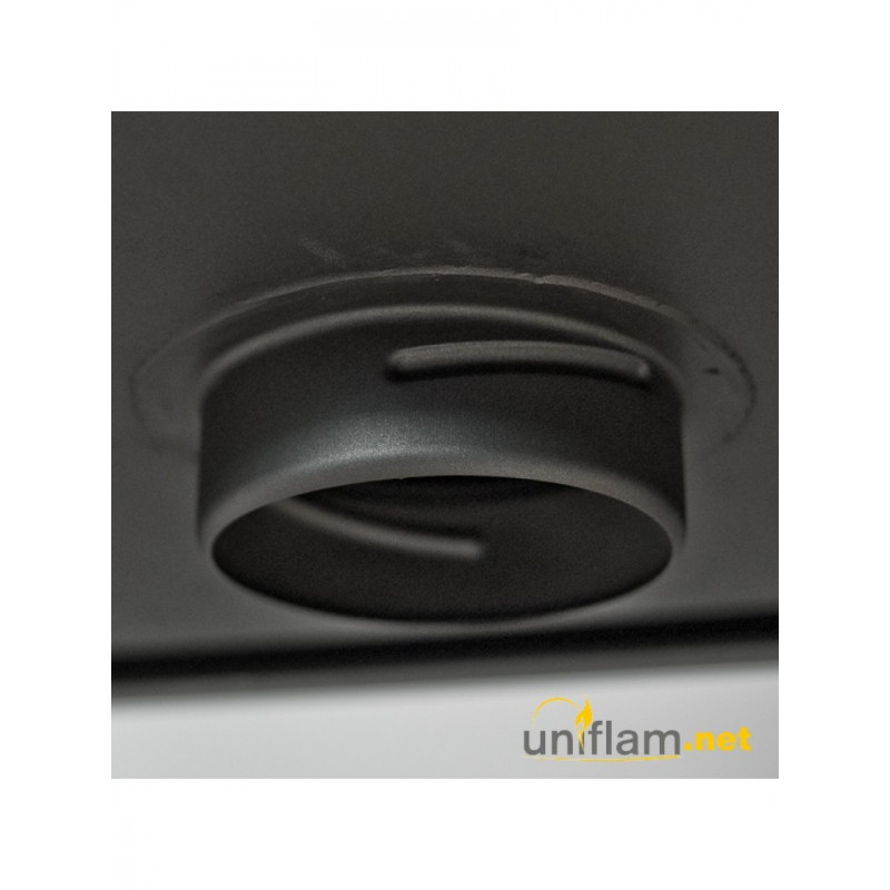 Каминная топка Uniflam 860 EVO PBS правое стекло гнутое