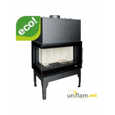 Каминная топка Uniflam 860 EVO LBS левое стекло гнутое