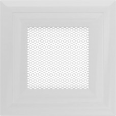 Каминная решетка Решетка Oskar белая 11x11 Kratki