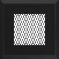 Каминная решетка Решетка Oskar черная 11x11 Kratki