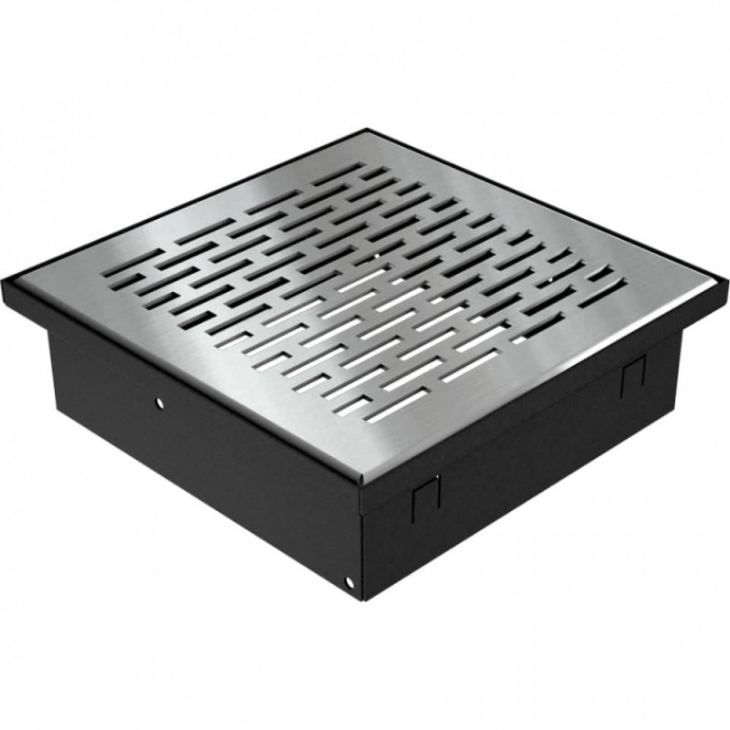 Каминная решетка Решетка FLOOR шлифованная 17x17 Kratki