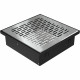 Каминная решетка Решетка FLOOR шлифованная 17x17 Kratki