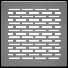 Каминная решетка Решетка FLOOR шлифованная 17x17 Kratki