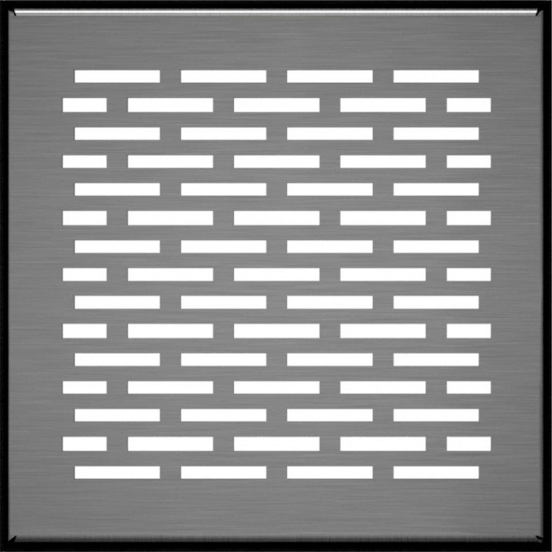 Каминная решетка Решетка FLOOR шлифованная 17x17 Kratki