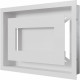 Камінна решітка Решітка WIND біла 22x30 Kratki