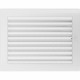 Каминная решетка Решетка белая с жалюзями 22x30 Kratki