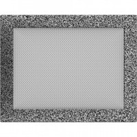 Каминная решетка Решетка черно-серебряная 22x30 Kratki