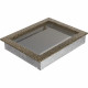 Каминная решетка Решетка черно-золотая 22x30 Kratki