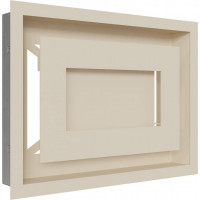 Каминная решетка Решетка WIND кремовая 22x30 Kratki