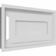 Камінна решітка Решітка WIND біла 22x37 Kratki
