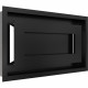 Камінна решітка Решітка WIND чорна 22x37 Kratki