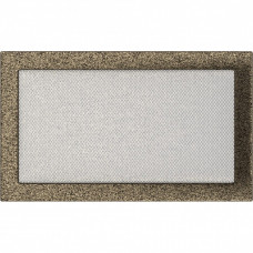 Каминная решетка Решетка черно-золотая 22x37 Kratki