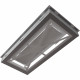 Камінна решітка Решітка WIND біла 22x45 Kratki
