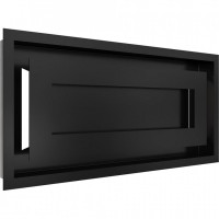 Камінна решітка Решітка WIND чорна 22x45 Kratki
