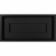 Камінна решітка Решітка WIND чорна 22x45 Kratki