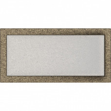 Каминная решетка Решетка черно-золотая 22x45 Kratki