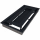 Каминная решетка Решетка WIND графитовая 22x45 Kratki