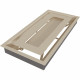 Каминная решетка Решетка WIND кремовая 22x45 Kratki