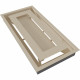 Каминная решетка Решетка WIND кремовая 22x45 Kratki