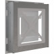 Камінна решітка Решітка WIND біла 22x22 Kratki