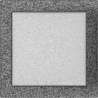 Каминная решетка Решетка черно-серебряная 22x22 Kratki
