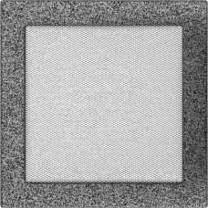 Каминная решетка Решетка черно-серебряная 22x22 Kratki