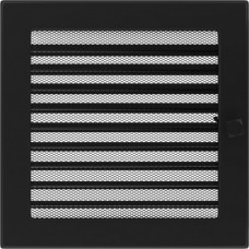Каминная решетка Решетка черная с жалюзями 22x22 Kratki