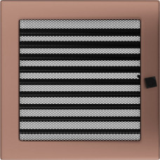 Каминная решетка Решетка медь гальваническая с жалюзями 22x22 Kratki