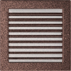 Каминная решетка Решетка медная с жалюзями 22x22 Kratki