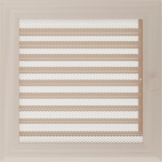 Каминная решетка Решетка Oskar кремовая с жалюзями 22x22 Kratki